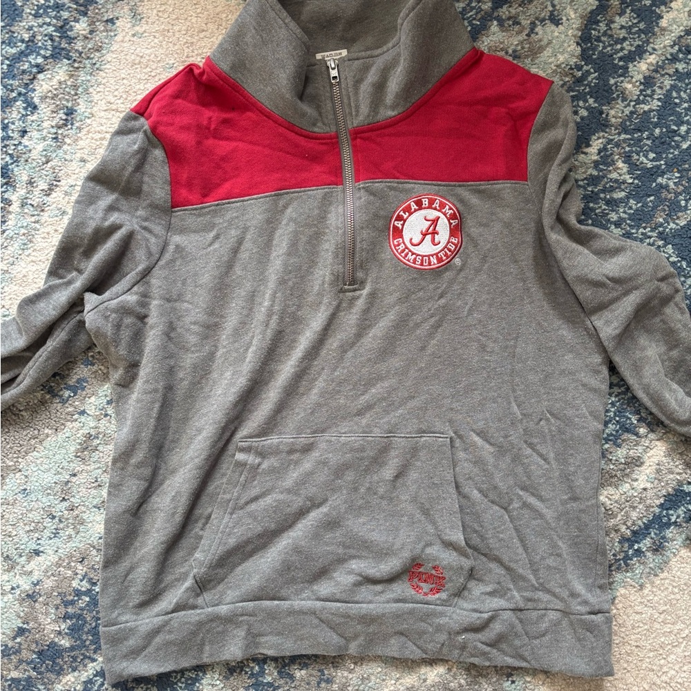 Victoria’s Secret pink size large Alabama quarter zip